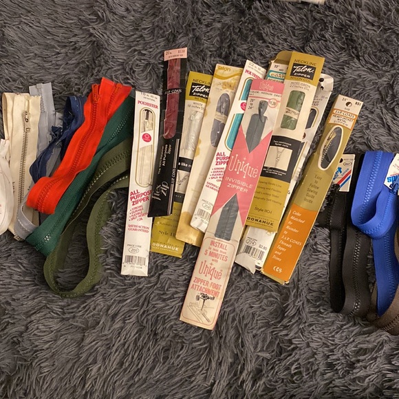 Vintage zippers (20 pcs) - Picture 5 of 8